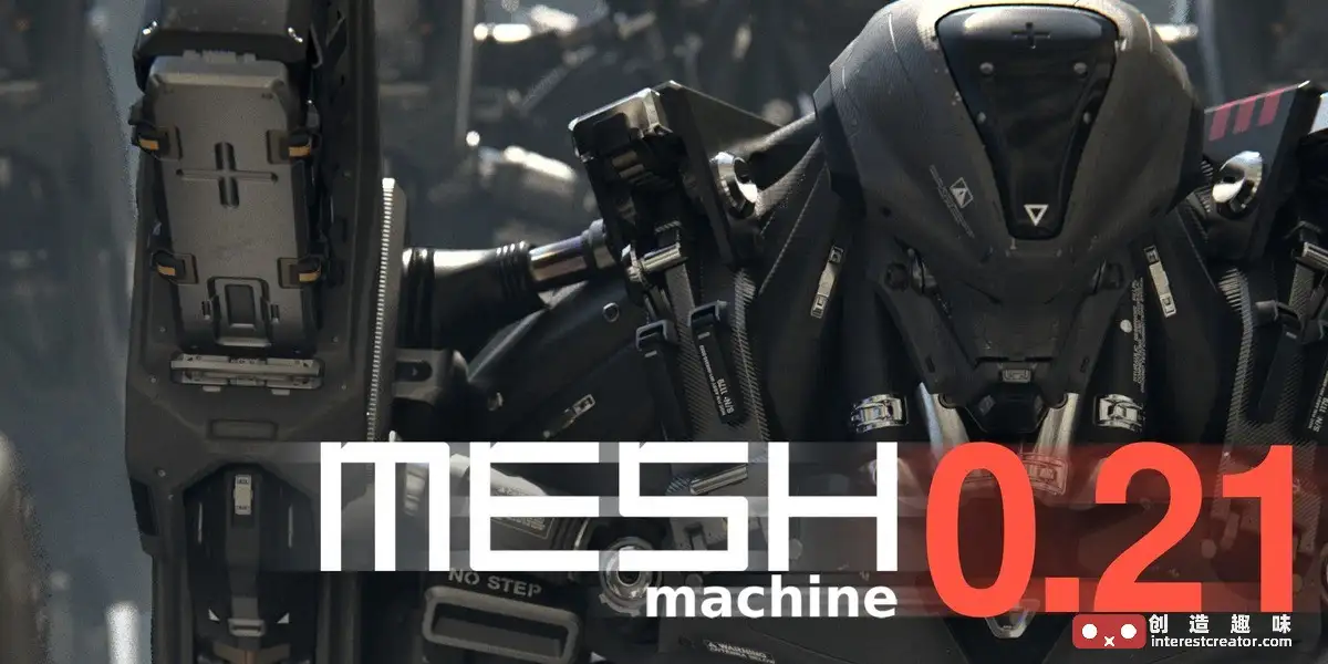 【Blender插件】倒角圆角硬表面建模插件-MESHmachine合集分享 1 Meshmachine V0.21.0