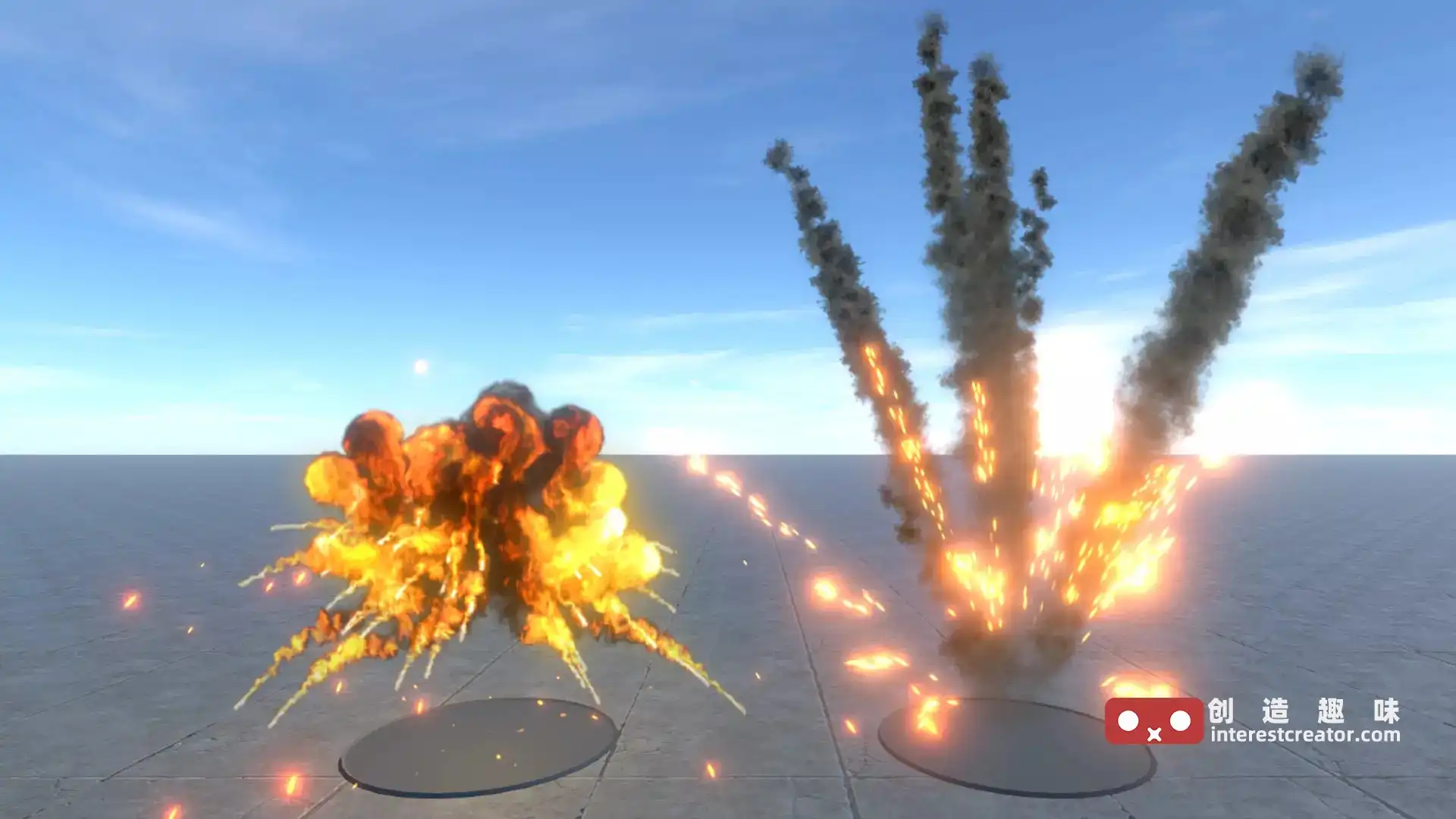 Unity 高分辨率爆炸粒子特效HQ Realistic explosions Unity 高分辨率爆炸粒子特效Hq Realistic Explosions