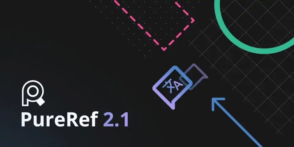 PureRef 2.1 Pureref 2.1软件发布宣传封面