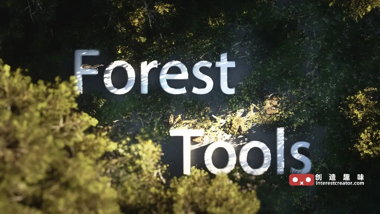用于虚幻引擎5 的程序化散布工具Forest Tools 封面图