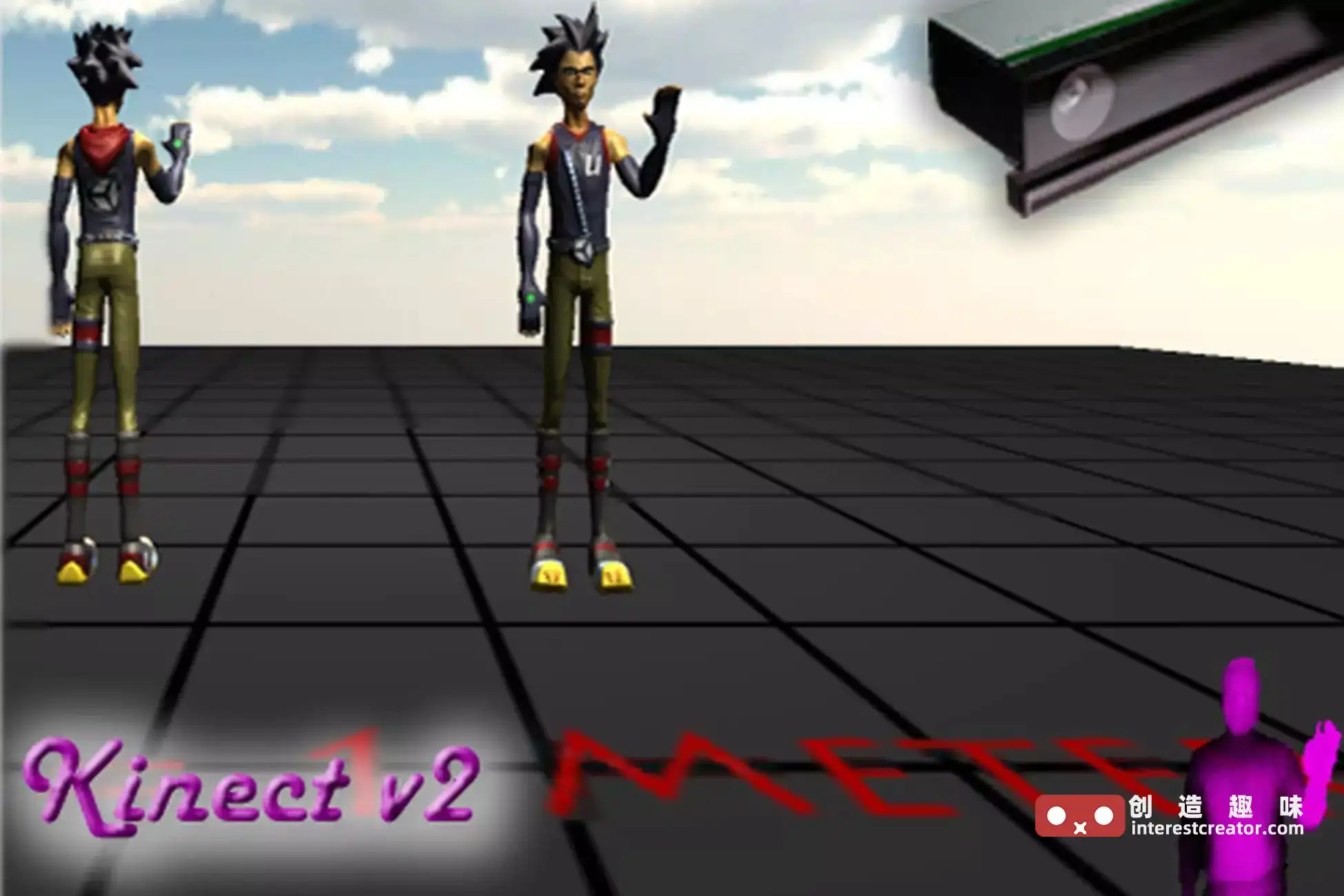 Kinect v2 Examples with MS-SDK资产包封面 Kinect V2 Examples With Ms-Sdk资产包封面图