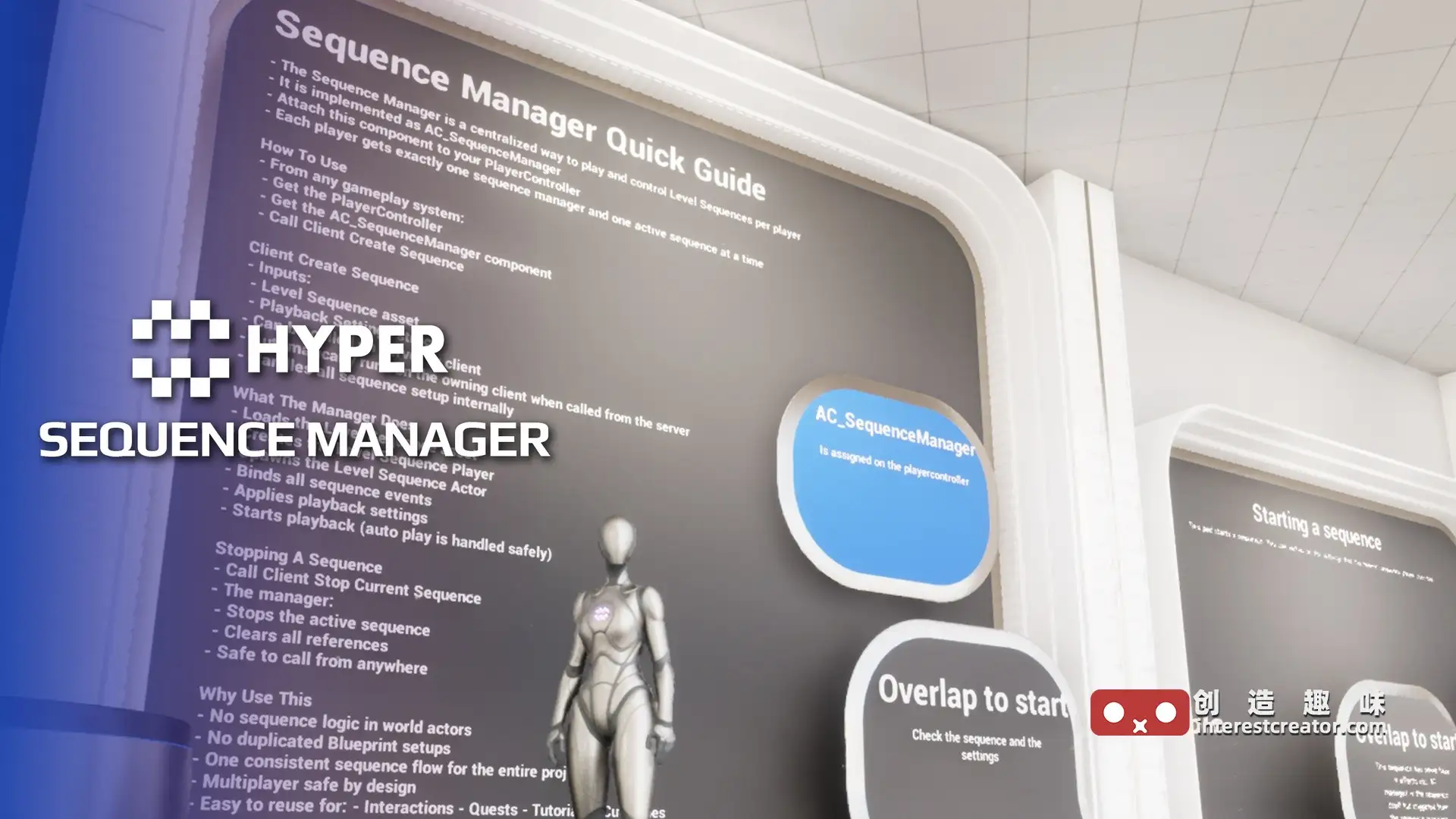 虚幻引擎5.7轻量级关卡序列与过场动画管理系统Hyper Sequence Manager v4 虚幻引擎 Hyper Sequence Manager V4 封面