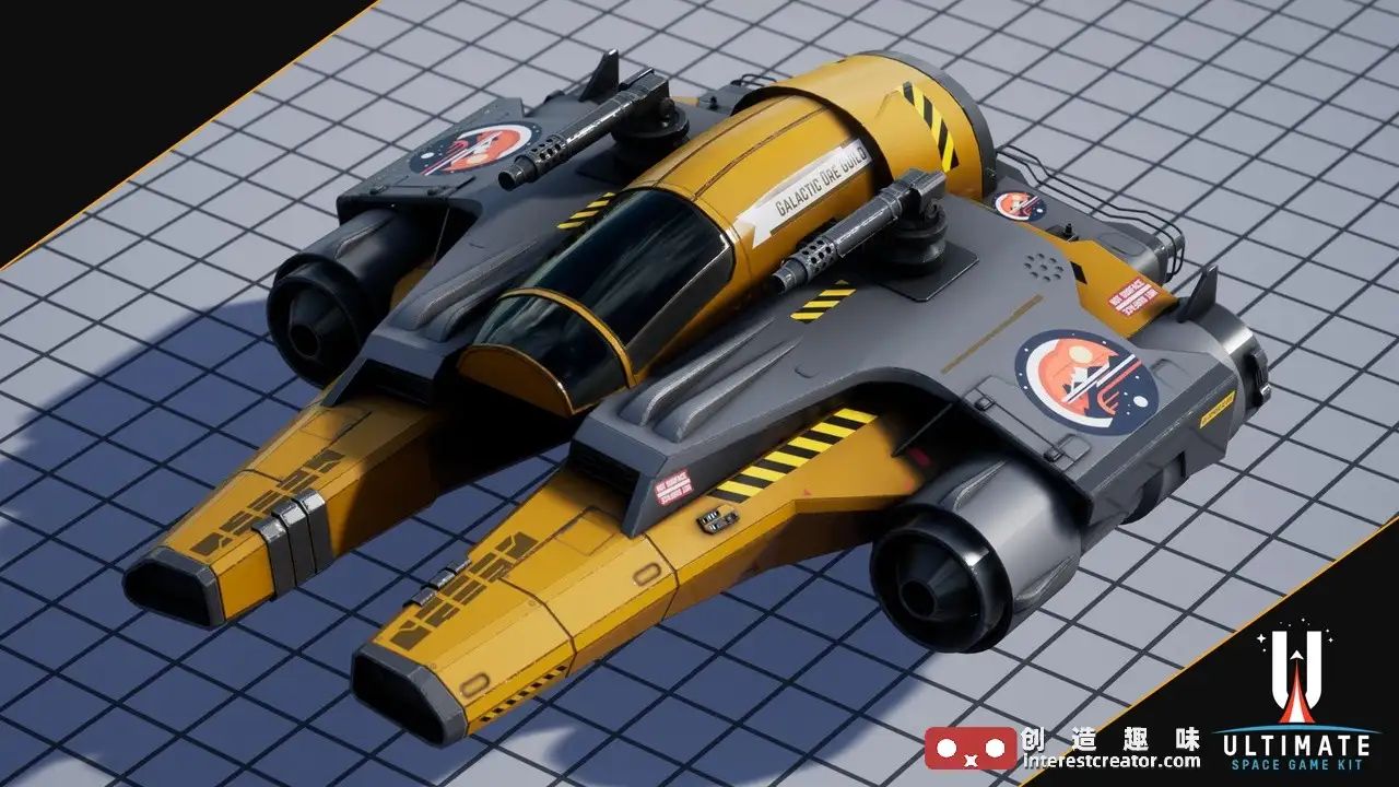 太空射击游戏完整项目模板Ultimate Space Game Kit 太空射击游戏完整项目模板封面