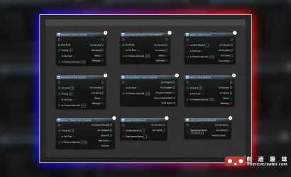 Chunk Downloader Nodes :虚幻引擎 ChunkDownloader 蓝图扩展插件 2 Chunk Downloader Nodes 2