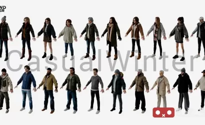 Crowd Mixer v2.0.1 :Blender 人群生成与预设管理插件 4 Crowd Mixer 10