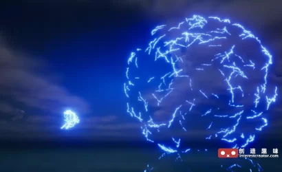 Lightning & Electric Effect Alembics Pack:虚幻引擎电影级三维闪电与电流特效包 7 Lightning Electric Effect Alembics 10