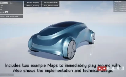 Orbit Camera System:虚幻引擎轨道相机与相机管理插件 4 Orbit Camera System 3