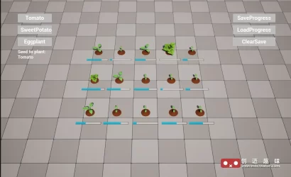 Planting system :虚幻引擎模块化种植与动态植物生长系统插件 3 Planting System 1