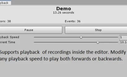 Record and Play :Unity 场景录制回放与数据分析工具 2 Record And Play 3