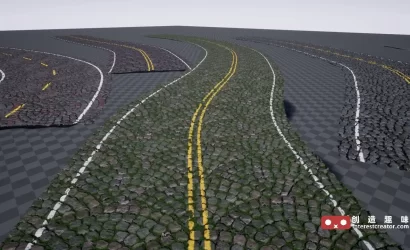 Roads n Streets :虚幻引擎道路与街道 Substance 材质资产包 7 Roads N Streets 11
