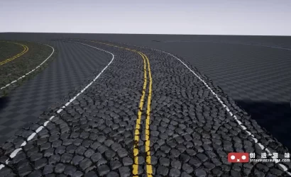 Roads n Streets :虚幻引擎道路与街道 Substance 材质资产包 3 Roads N Streets 15