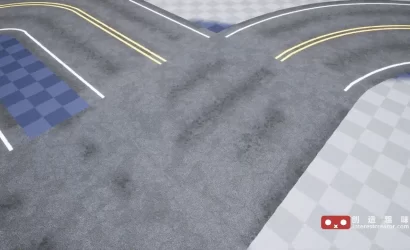 Roads n Streets :虚幻引擎道路与街道 Substance 材质资产包 14 Roads N Streets 4