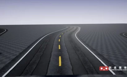 Roads n Streets :虚幻引擎道路与街道 Substance 材质资产包 10 Roads N Streets 8