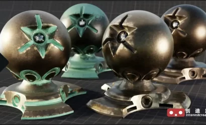 Sanctus Library v3.4.16 :Blender 程序化材质与资产库 4 Sanctus Library Procedural Materials 11