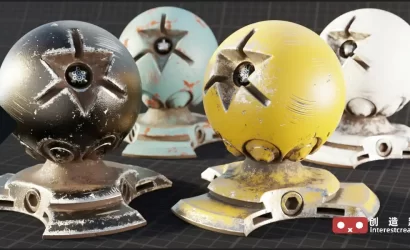 Sanctus Library v3.4.16 :Blender 程序化材质与资产库 3 Sanctus Library Procedural Materials 13