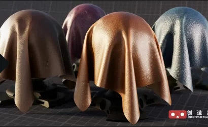 Sanctus Library v3.4.16 :Blender 程序化材质与资产库 17 Sanctus Library Procedural Materials 16