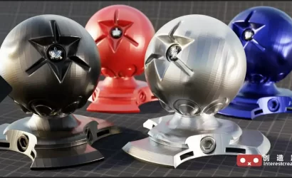 Sanctus Library v3.4.16 :Blender 程序化材质与资产库 9 Sanctus Library Procedural Materials 32