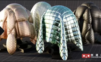 Sanctus Library v3.4.16 :Blender 程序化材质与资产库 7 Sanctus Library Procedural Materials 5