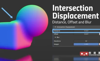 Smart Mesh Blend 2 :Blender 几何节点法线与材质混合资产 3 Smart Mesh Blend 2 5