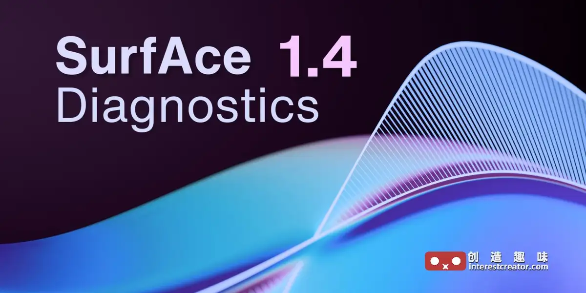 Surface Diagnostics v1.4.5 :Blender 技术曲面诊断与曲率分析工具 1 Surface Diagnostics 1