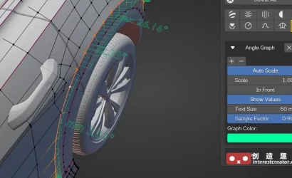 Surface Diagnostics v1.4.5 :Blender 技术曲面诊断与曲率分析工具 3 Surface Diagnostics 6