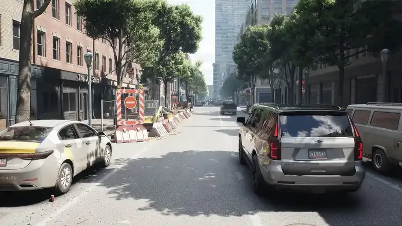 AA 游戏的画面 Unigine 自研 Aa 游戏的一个画面