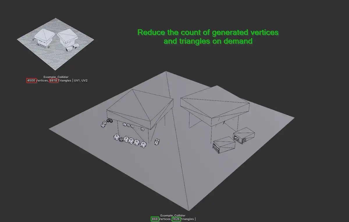 3D Collider Utility 2:Unity 碰撞体合并与凸包生成工具 3 3D Collider Utility 2 – Merge And Combine_4