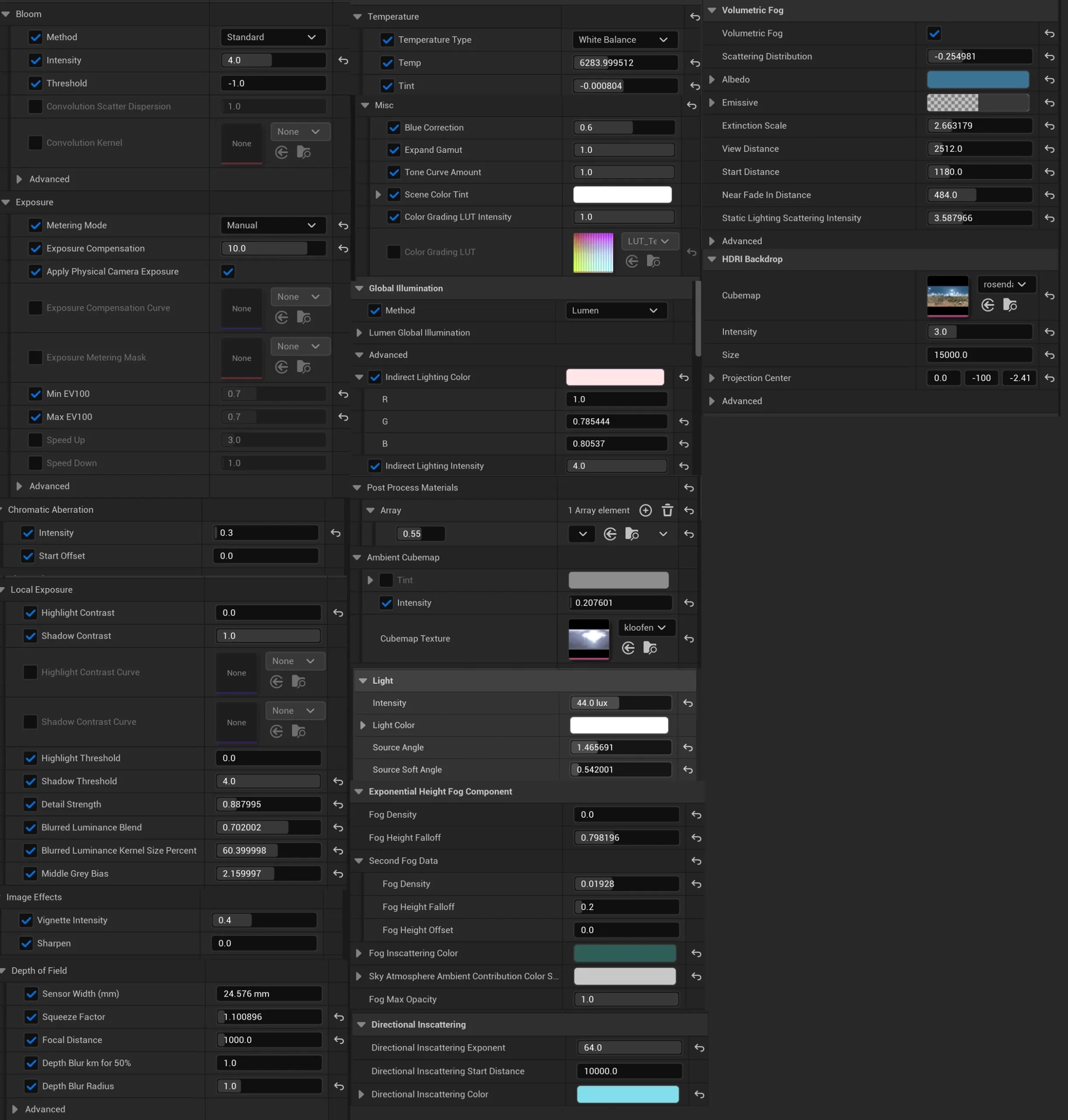Unreal Engine 的控制台命令 在 Unreal Engine 中渲染时用到的一批控制台命令,涉及 Lumen、Ao 与渲染采样