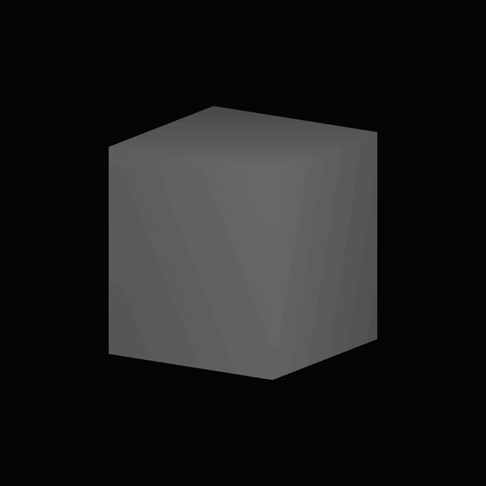 牛肉块的基础形状 以 Cube 3D 为基底、加入扭曲变化后的牛肉块基础形状