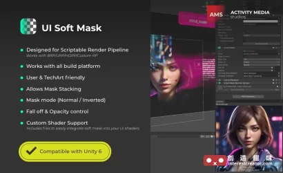 AMS UI Soft Mask v3.0 :Unity UI 渐变遮罩与跨管线兼容插件 4 Ams Ui Soft Mask 2