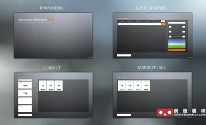 Advanced Multiplayer FPS:Unity 多人第一人称射击游戏模板 5 Advanced Multiplayer Fps 10