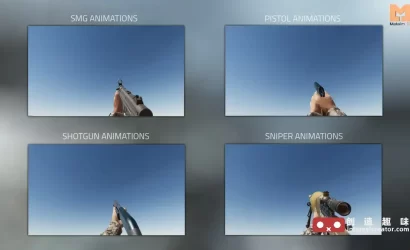 Advanced Multiplayer FPS:Unity 多人第一人称射击游戏模板 6 Advanced Multiplayer Fps 9