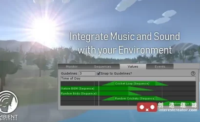 Ambient Sounds v1.2.19 :Unity 交互式环境音效与声音景观系统 9 Ambient Sounds Interactive Soundscapes For Unity 6 2