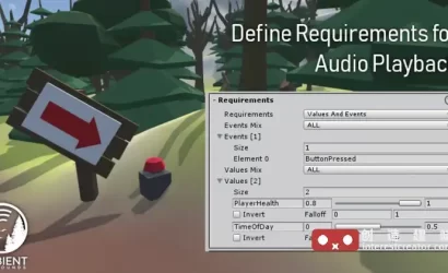 Ambient Sounds v1.2.19 :Unity 交互式环境音效与声音景观系统 6 Ambient Sounds Interactive Soundscapes For Unity 6 5