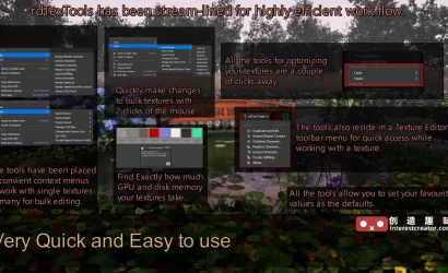 rdTexTools v1.4.0 :虚幻引擎纹理分析与优化插件 14 Rdtextools 3